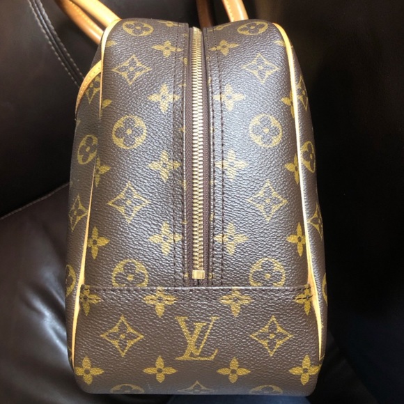 LOUIS VUITTON Deauville LV Monogram Top Handle Doctor’s Weekend Bag 35cm - Picture 8 of 17